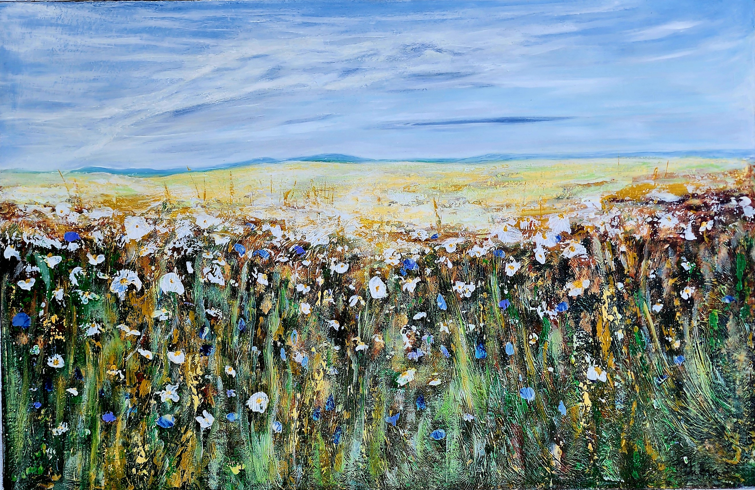 Meadow — Acrylic on canvas
