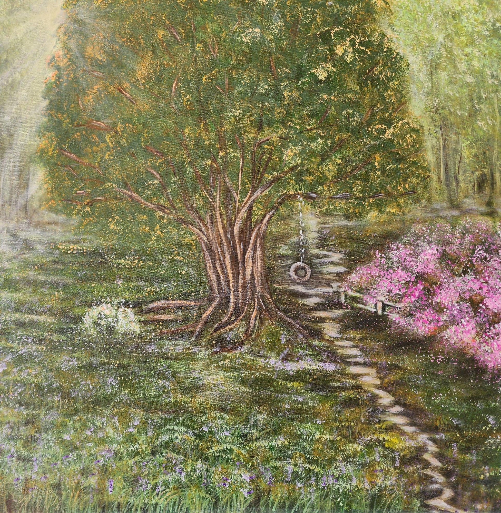 Back to Childhood — Acrylic on canvas