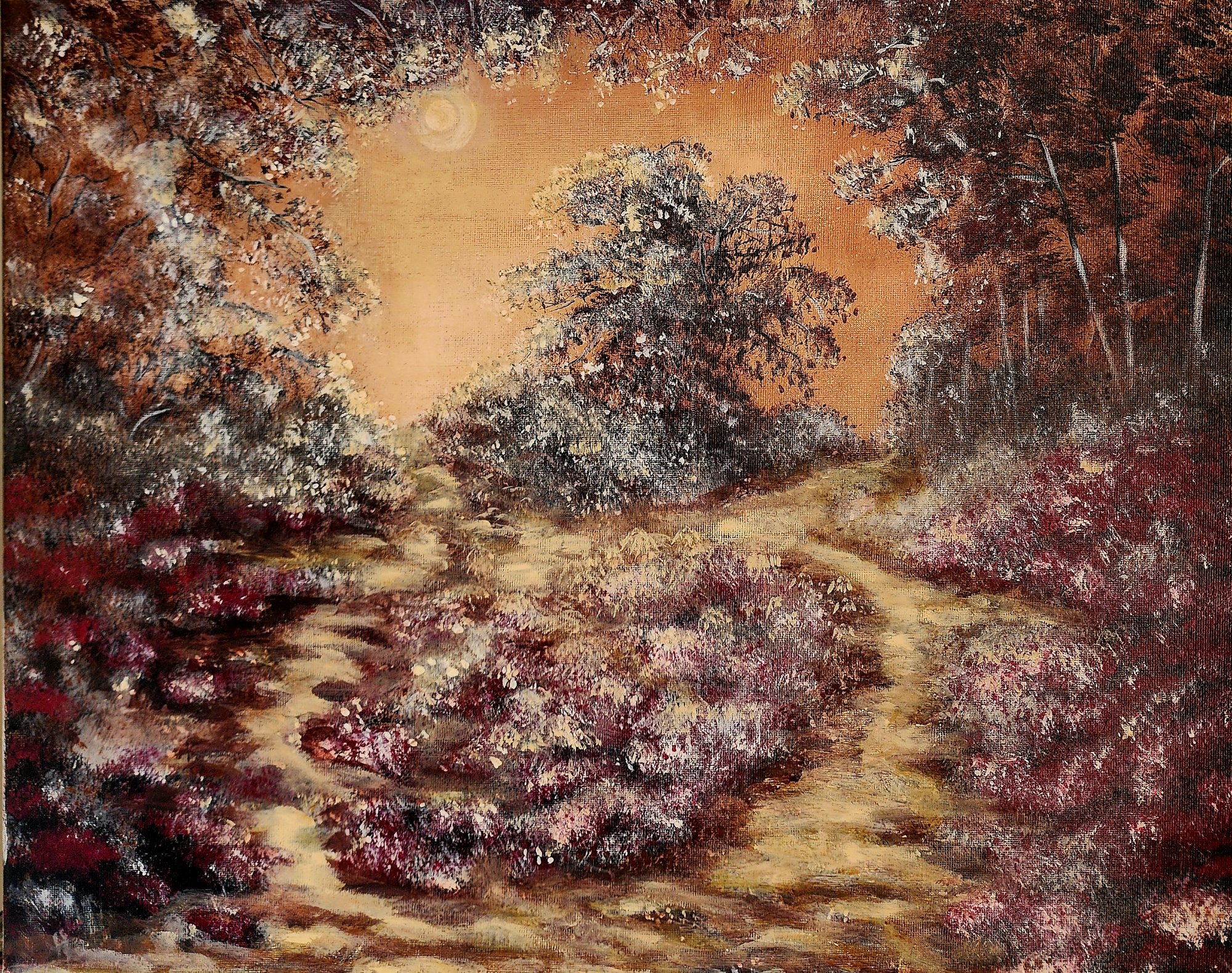 Secret Gardens — Acrylic on canvas