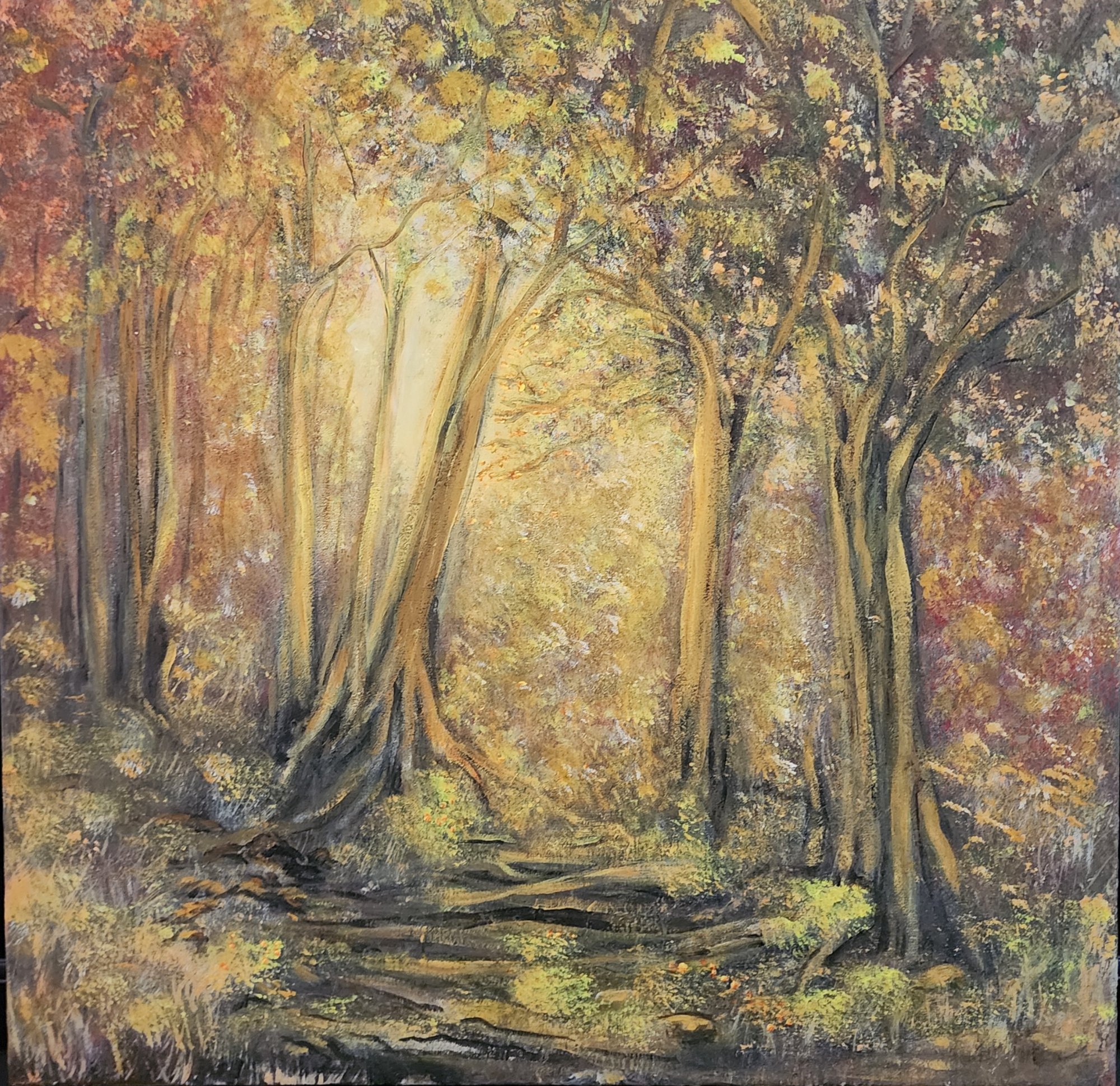 Serenity — Acrylic on canvas